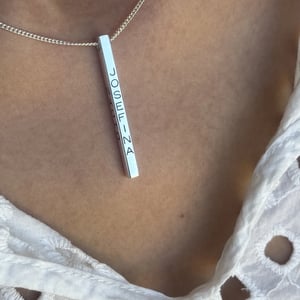 Collar Lingote 4 caras