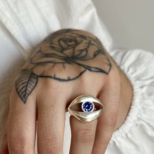 Anillo Ojo Azul